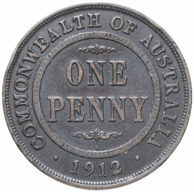 купить Австралия 1 пенни (penny) 1912