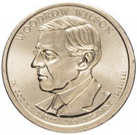 купить США 1 доллар 2013 D "28-й президент США - Вудро Вильсон"