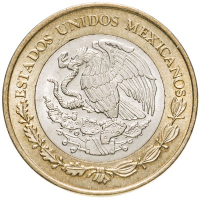 купить Мексика 10 песо (peso) 2018