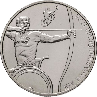 купить Украина 2 гривны 2012 "XIV паралимпийские игры в Лондоне 2012 года"