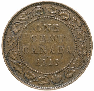 купить Канада 1 цент (cent) 1913