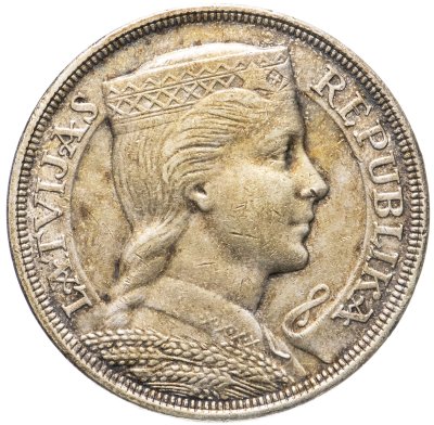 купить Латвия 5 латов (lati) 1929