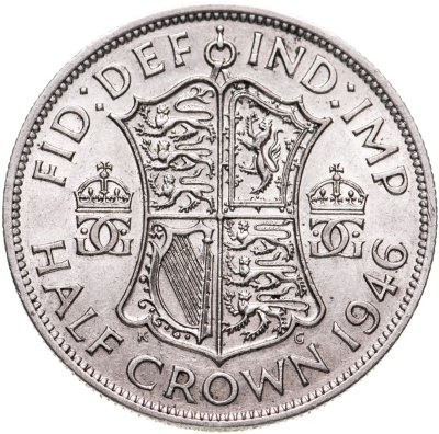 купить Великобритания 1/2 кроны 1946