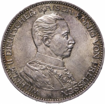 купить Германская Империя 3 марки (mark) 1914 A