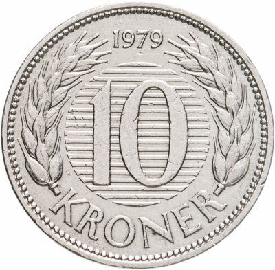 купить Дания 10 крон (kroner) 1979