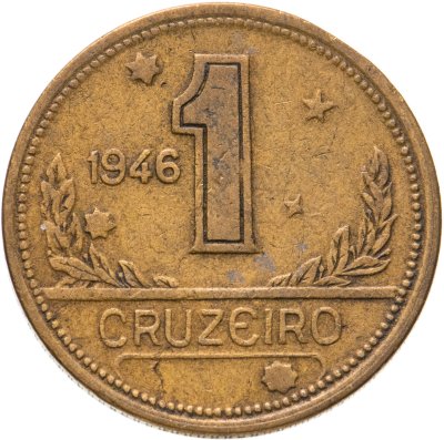 купить Бразилия 1 крузейро (cruzeiro) 1945-1947, случайный год