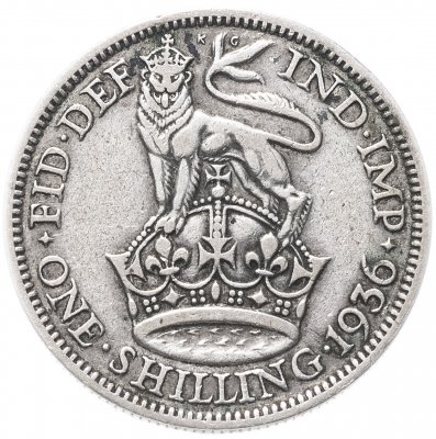купить Великобритания 1 шиллинг (shilling) 1936