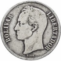 купить Венесуэла 5 боливар 1936