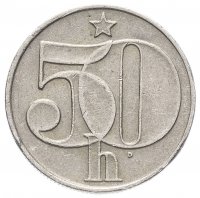 купить Чехословакия 50 геллеров случайный год (1978-1990)
