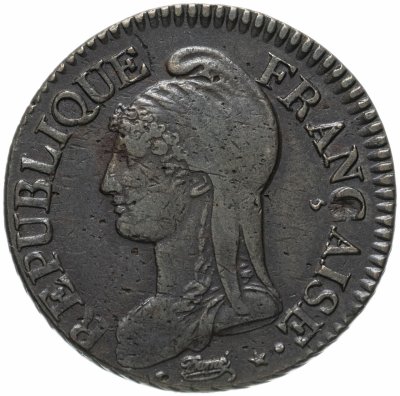 купить Франция 5 сантимов (centimes) 1799