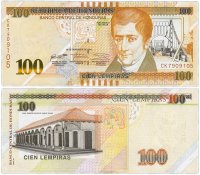 Купить Гондурас 100 лемпир 2016 (Pick **)