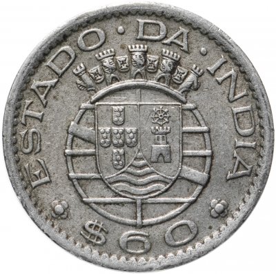 купить Португальская Индия 60 сентаво (centavos) 1959