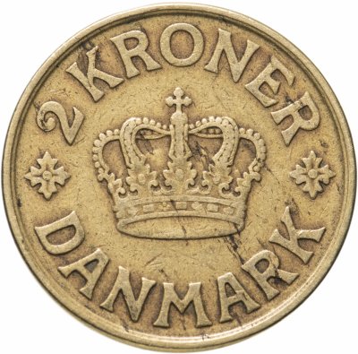 купить Дания 2 кроны 1925