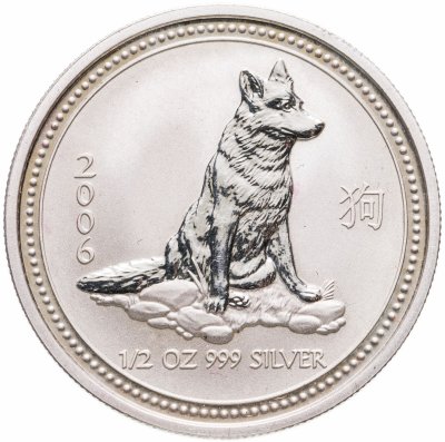 купить Австралия 50 центов (cents) 2006 Year of the Dog (год Собаки)