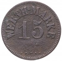 купить Жетон платежный Германия 15 Werth-marke