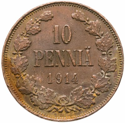 купить 10 пенни (pennia) 1914