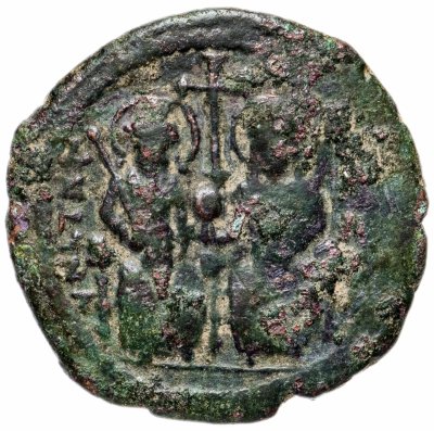 купить Византийская империя, Юстин II, 565-578 годы, фоллис.