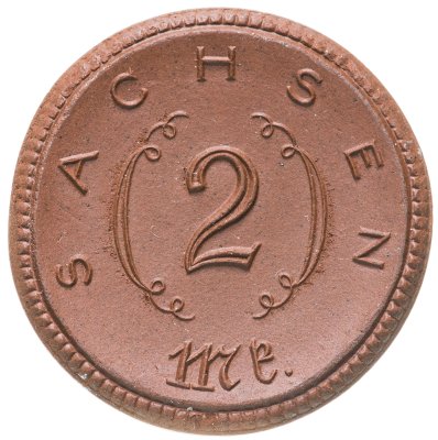 купить Саксония (Германия) нотгельд 2 марки 1921