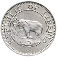 Купить Либерия 5 центов (cents) 1977