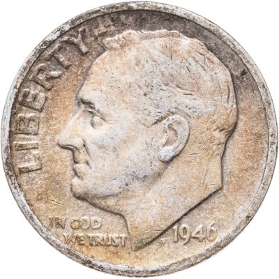 купить США 1 дайм (10 центов) 1946