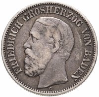 купить Германия (Империя) 2 марки (mark) 1877 Баден