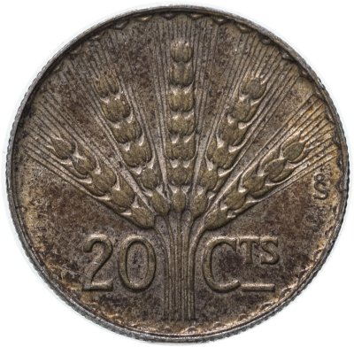 купить Уругвай 20 сентесимо (centesimos) 1942