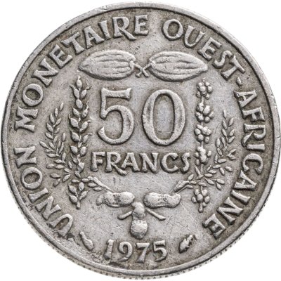 купить Западная Африка (BCEAO) 50 франков (francs) 1975