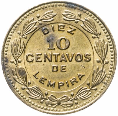 купить Гондурас 10 сентаво (centavos) 1989