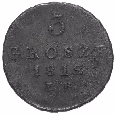 купить Польша 3 гроша (grosze) 1812