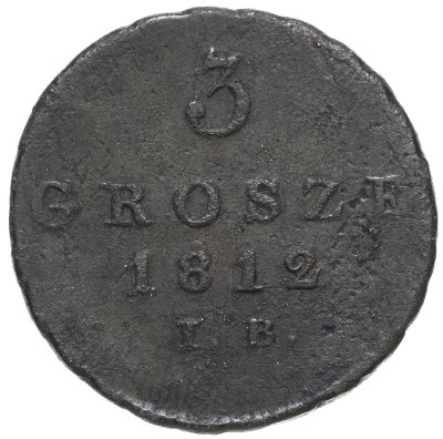 купить Польша 3 гроша (grosze) 1812