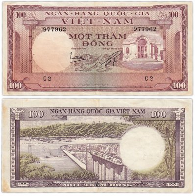 купить Южный вьетнам 100 донг 1966 (Pick 18а)