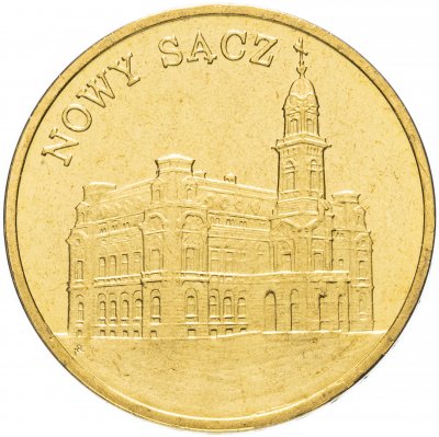 купить Польша 2 злотых 2006 "Новы-Сонч (Nowy Sącz)"