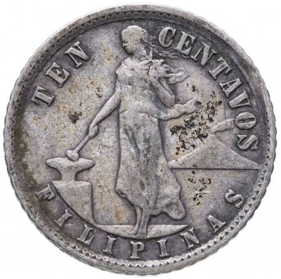 купить Филиппины 10 сентаво (centavos) 1941