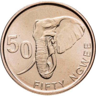 купить Замбия 50 нгве (ngwee) 2024