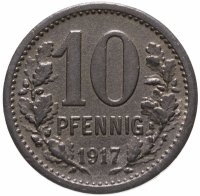 купить Германия (Бонн) нотгельд 10 пфеннигов 1917