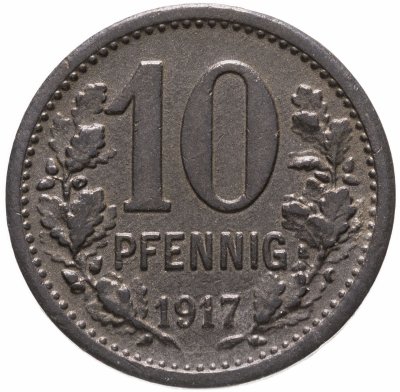 купить Германия (Бонн) нотгельд 10 пфеннигов 1917