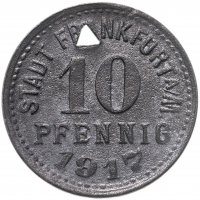 купить Германия (Франкфурт-на-Майне) нотгельд 10 пфеннигов 1917