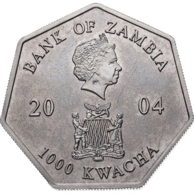 купить Замбия 1000 квач (kwacha) 2004 Годовой календарь
