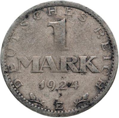 купить Германия 1 марка "E" 1924