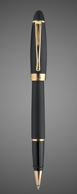 купить Ручка Роллер Aurora Ipsilon Satin, Black matt GT, Покрытия: позолота, позолота, смола, 2026 г.