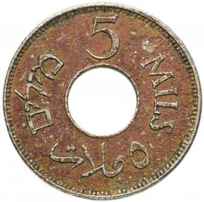 купить Палестина 5 милей 1927