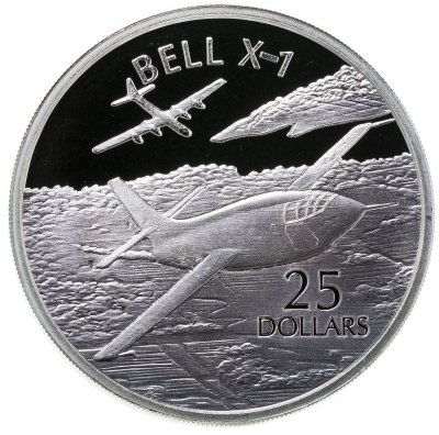 купить Соломоновы Острова 25 долларов (dollars) 2003 Самолёты - Bell X-1