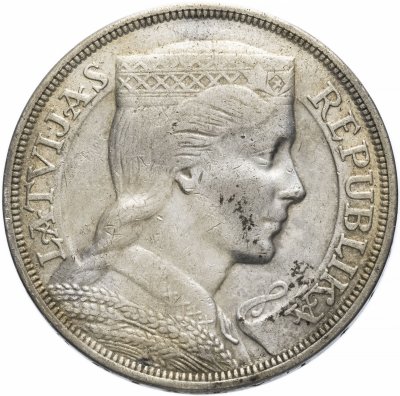 купить Латвия 5 лат 1931