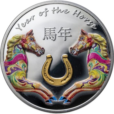 купить Ниуэ 1 доллар (dollar) 2014 Китайский гороскоп - год лошади