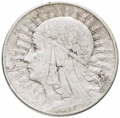купить Польша 10 злотых (zlotych) 1932 без обозначения монетного двора - Лондон