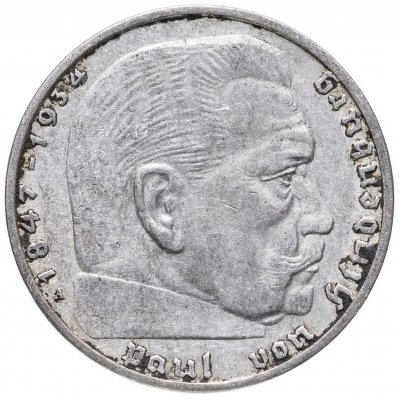 купить Германия Третий Рейх 2 рейхсмарки (reichsmark) 1939