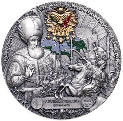 купить Камерун 2000 франков 2024 "Оттоманская Османская империя" в футляре с сертификатом