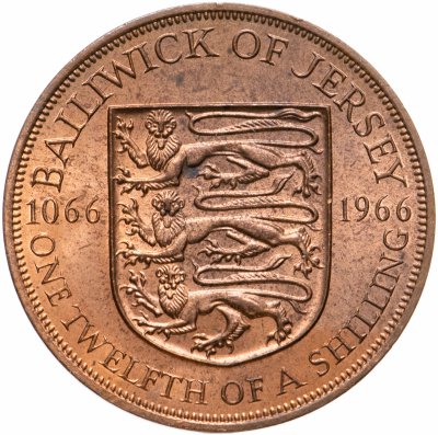 купить Джерси 1/12 шиллинга (shilling) 1966 "900 лет битве при Гастингсе"