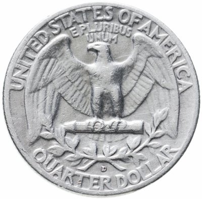 купить США 25 центов (квотер, 1/4 доллара, quarter dollar) 1935-1964, случайный год