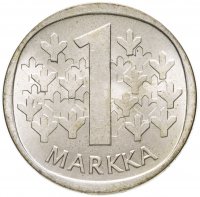 купить Финляндия 1 markka (марка) 1967 S